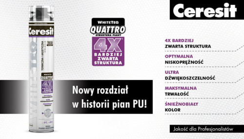 Piana montażowa Ceresit WhiteTeq - ghb.pl - promocja