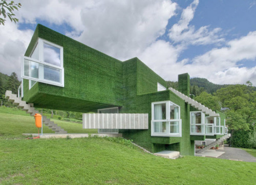 Dom z zieloną fasadą we Frohnleiten - ghb.pl - mat.budowlane7